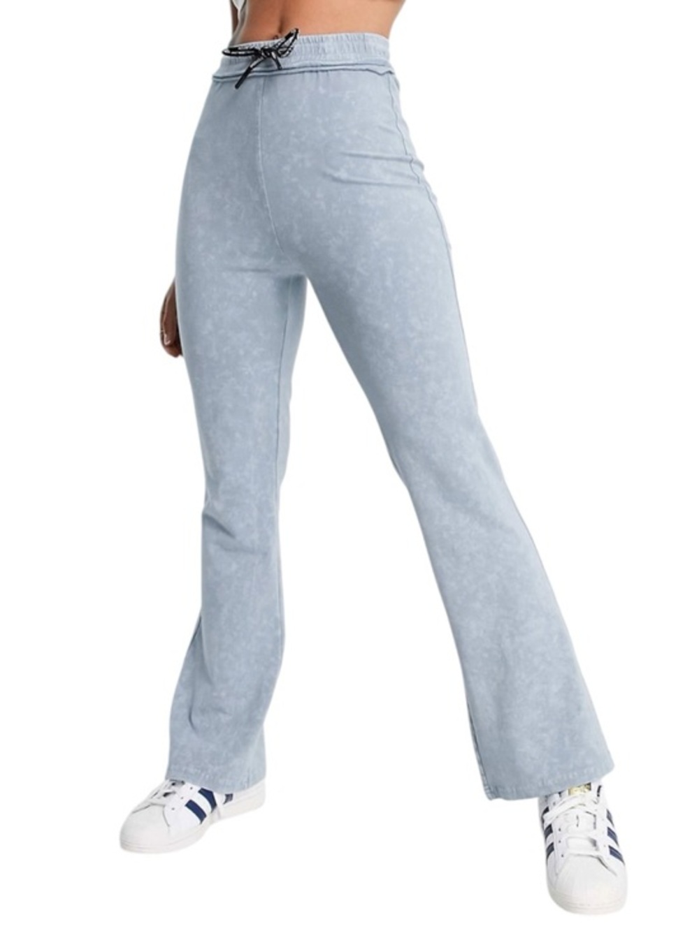 NWOT House of Holland Acid Wash Flared Stretch Lounge Pants